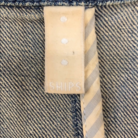 RARE  “SHIPS” japan denim blazer - Picture 2 of 8